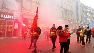 Забастовки во Франции // Мама тоже бастует// Жизнь во Франции // ВЛОГ