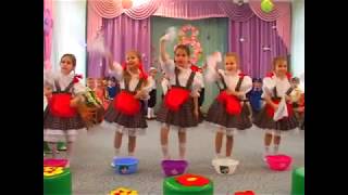 Танец “Стирка”. Старшая группа детсада № 160 г. Одесса 2015.