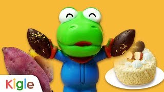 크롱 고구마케이크 만들기! | 요리왕 루피 11 | 뽀롱뽀롱 뽀로로 | 키글TV