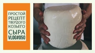 Простой рецепт козьего твердого сыра Томм
