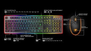 Teclado cougar Deathfire EX el mejor teclado rgb :V