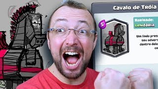 CARTA CAVALO de TRÓIA [de novo?] e mais no Clash Royale - Nery NEWS #209