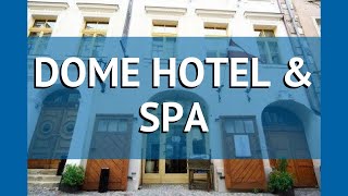 DOME HOTEL & SPA 5* Латвия Рига обзор – отель ДОМЕ ХОТЕЛ ЭНД СПА 5* Рига видео обзор