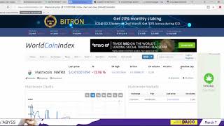 MatrixCoin УВЕЛИЧИТ ТВОЙ ДОХОД