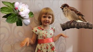 Детские песни о весне. "Кап-кап" Ф.  Филькенштейн