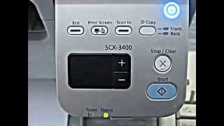 Прошивка (перепрошивка) Samsung SCX-3400.avi