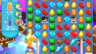 Candy Crush Soda Saga Level 663 - NO BOOSTERS