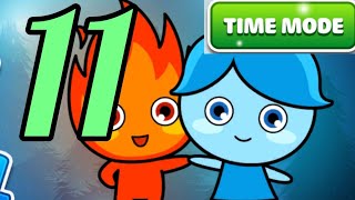 LuckyBoy And PrettyGirl Time Mode Level  Android Crystal Temple Maze
