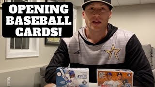 Opening My First Packs Of Baseball Cards In Over 20 Years!