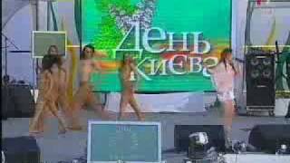 Оксана Задорожная в составе балета "JB"