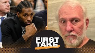 First Take debates how much 'damage' Kawhi Leonard has caused Spurs | First Take | ESPN