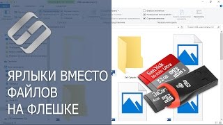 Вирус создал ярлыки вместо файлов и папок на флешке, как вернуть данные и удалить вирус ???