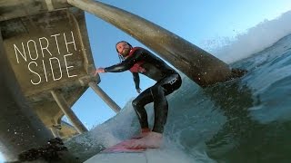 Surfing North Side Dump Session 2/15/15
