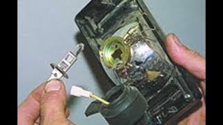 КАК ЗАМЕНИТЬ ЛАМПОЧКУ H3 В ПРОТИВОТУМАННОЙ ФАРЕ НА АВТОМОБИЛЕ ВАЗ 2115,2114,2113,2199,2109,2108