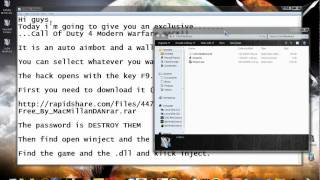Call of Duty 4 Wallhack and Aimbot Free Download(No Surveys)