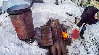 Коптильня горячего копчения своими руками Как приготовить шашлык из свинины видео - ZOLOTYERUKI