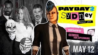 Payday 2: Character Pack - Sydney (New DLC Character) | AdmiralAiron
