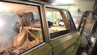 Ваз 2103 - разбираем салон и кузов [проект RESTO] [Восстановление жигулей]