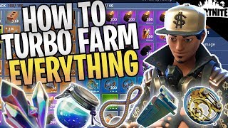 FORTNITE - New Way To Turbo Farm Everything In Save The World