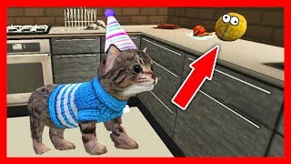 СИМУЛЯТОР КОТЕНКА #12 КУПИЛИ ТЕЛИК ДЛЯ приключение КОТОВ в Cat Sim
