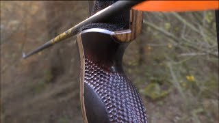 Bowhunting with traditional tackle on a beautiful november morning - Recurve bowhunting - Buejagt