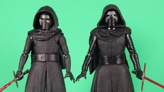 UPDATE! Bandai Star Wars Kylo Ren Model and Figuarts Comparison The Force Awakens