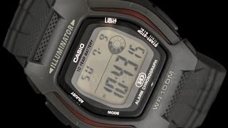 Casio HDD-600-1A видео обзор и настройка