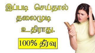 Home Remedy to Stop Hair Loss in Tamil | Natural Hair Loss Treatment in Tamil | Tamil Beauty Tips