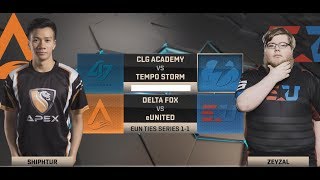 DFX (Voyboy Cassiopeia) VS EUN (GBM Galio) Game 3 Highlights - 2017 NACS Summer W3