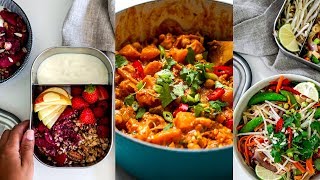? EASY AUTUMN 4 DAY VEGAN MEAL PREP ? with full measurements