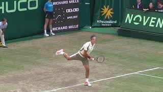 Roger Federer Serve Slowmotion Halle 2019