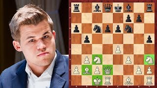 Шахматы. Магнус Карлсен. Необычная "сицилианка" в память о Вугаре Гашимове!