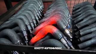 Завод KNOTT. Изготовление осей для легковых прицепов. ЦЛП АРИВА.