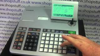 How To Program A New PLU Product On The Casio SE-S3000 / SE-S400 / SE-S800 / SE-S900