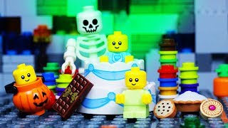 LEGO CITY HALLOWEEN | LEGO Baby Candy FAIL | LEGO STOP MOTION