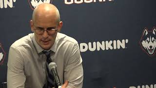 UConn Head Coach Dan Hurley Postgame Interview after UConn vs. Temple