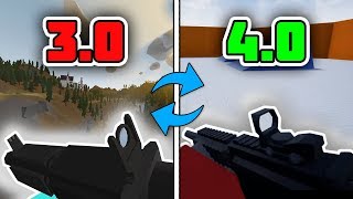 СРАВНЕНИЕ UNTURNED 4.0 И 3.0