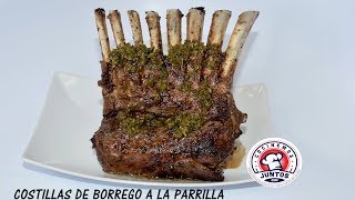 Costillas de cordero o borrego asadas con salsa chimichurri / Sous vide.