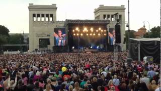 Gabalier singt Bayern des samma mir, Königsplatz München
