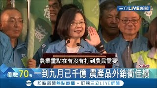 "賣菜郎"輸了！七成農會公開挺小英連任 農民：韓國瑜跳票太多│記者 陳佳雯 方柏丰 │【LIVE大現場】20191102│三立新聞台