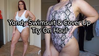 Yandy Monokini Swimsuits & Cover Ups Try-On Haul | Ruby Red