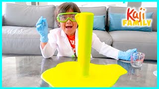 Easy DIY Science Experiments for Kids Elephant Toothpaste and 1hr learning