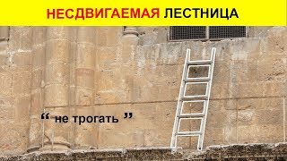 Почему НИКТО и НИКОГДА не мог сдвинуть эту лестницу