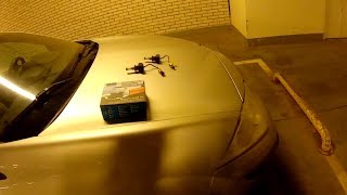 Renault Megane 2  - Замена ламп ближнего света