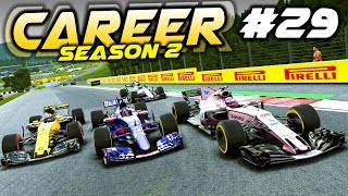 F1 2017 Career Mode Part 29: FIGHTING THROUGH THE FIELD