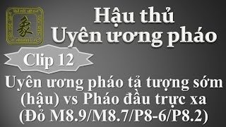 Cục 12: Uyên ương pháo phi tả tượng sớm (hậu) chống Pháo đầu trực xa (Đỏ M8.9/M8.7/P8-6/P8.2)