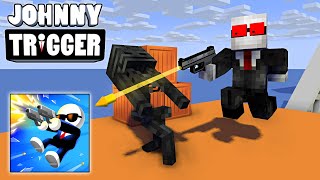 Monster School : FIGHTING JOHNNY TRIGGER CHALLENGE - Minecraft Animation