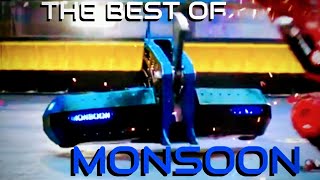 The Best Of Monsoon! - Battlebots Season 8 - 2018