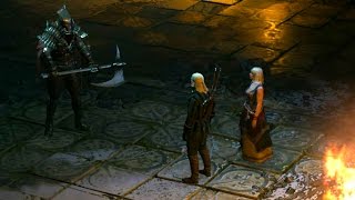 Witcher 3 - Нитраль БИТВА. Gameplay