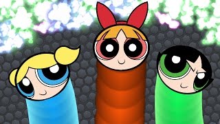 СЛИЗЕРИО НАБЕРЁМ 1000000 #77 СУПЕР СИЛЬНЫЕ ДЕВЧЁНКИ! НОВЫЕ СКИНЫ В SLITHER.IO